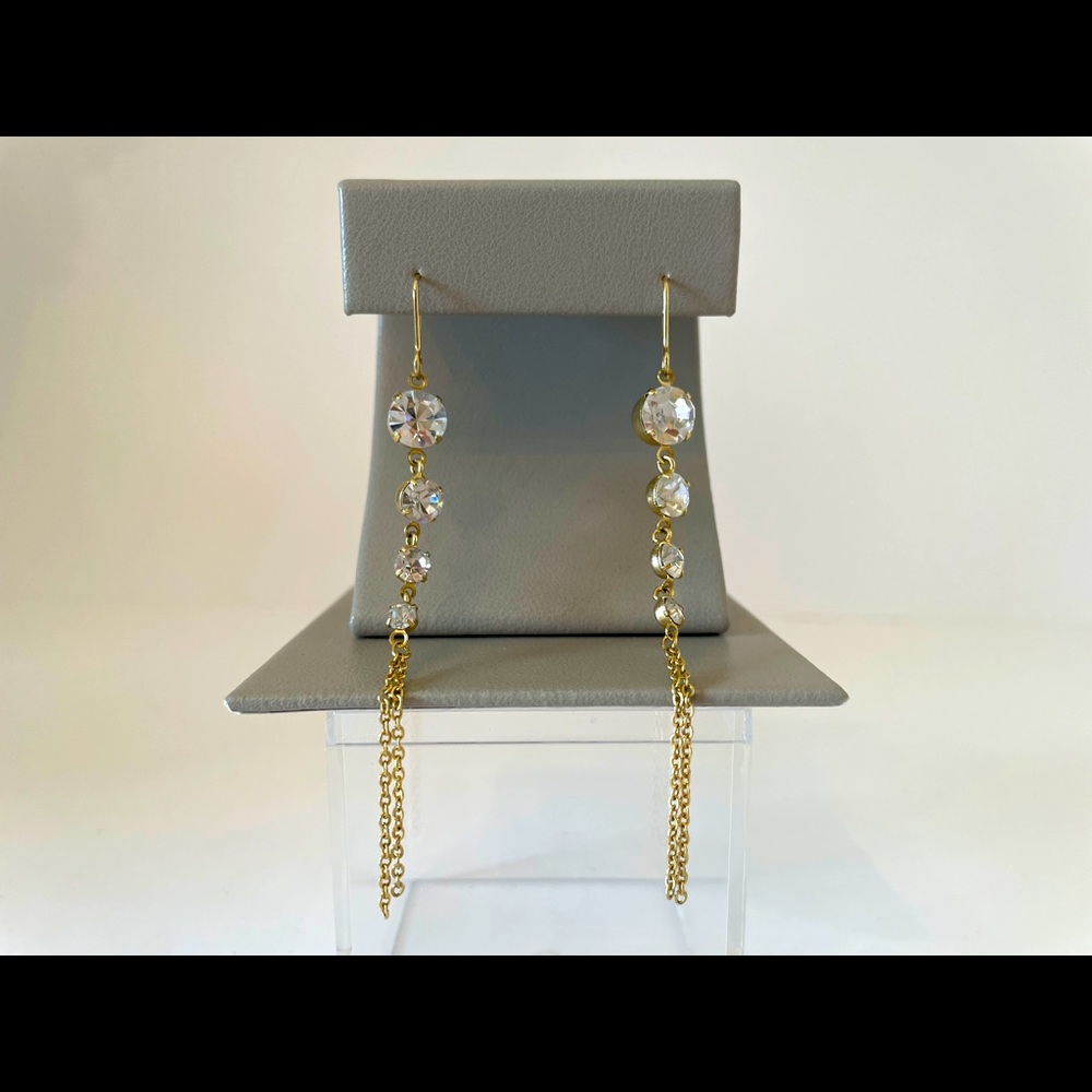 Crystals Drop Earrings